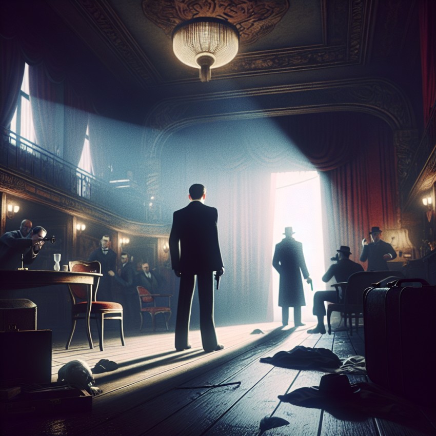 Смерть за кулисами: детективная история одной театральной премьеры