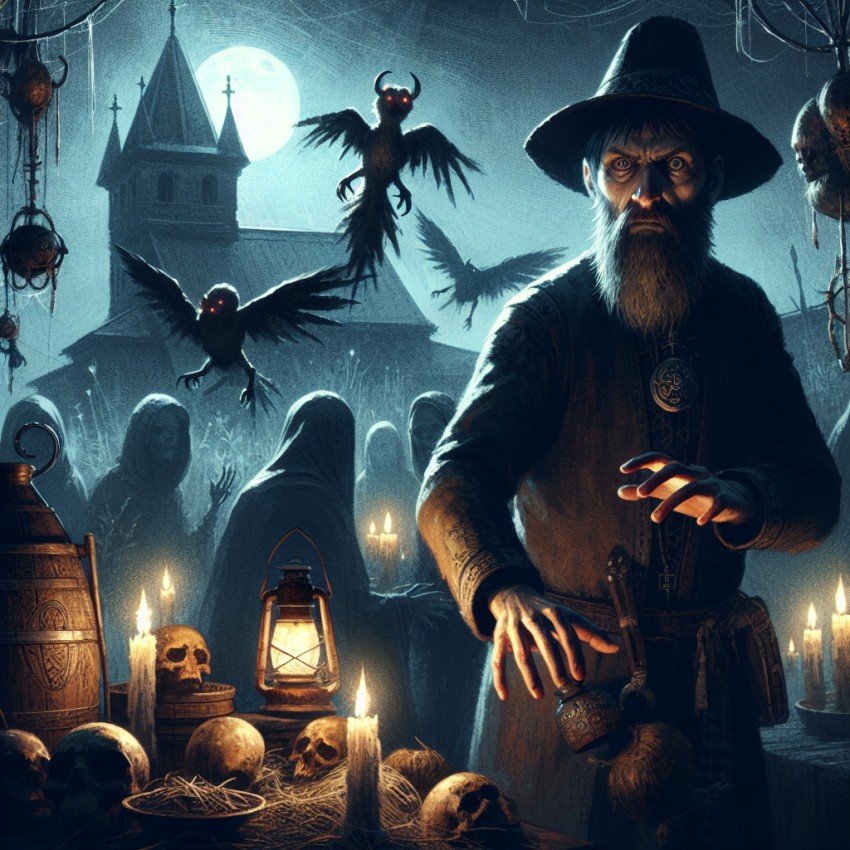 Попаданец в Древнюю Русь: как чужак из нашего времени стал колдуном у костра